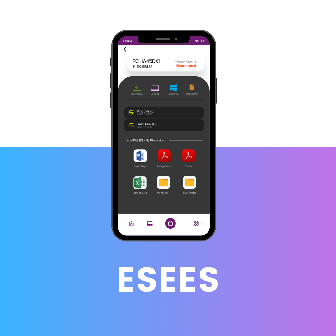 ESEES Remote Device Management Application