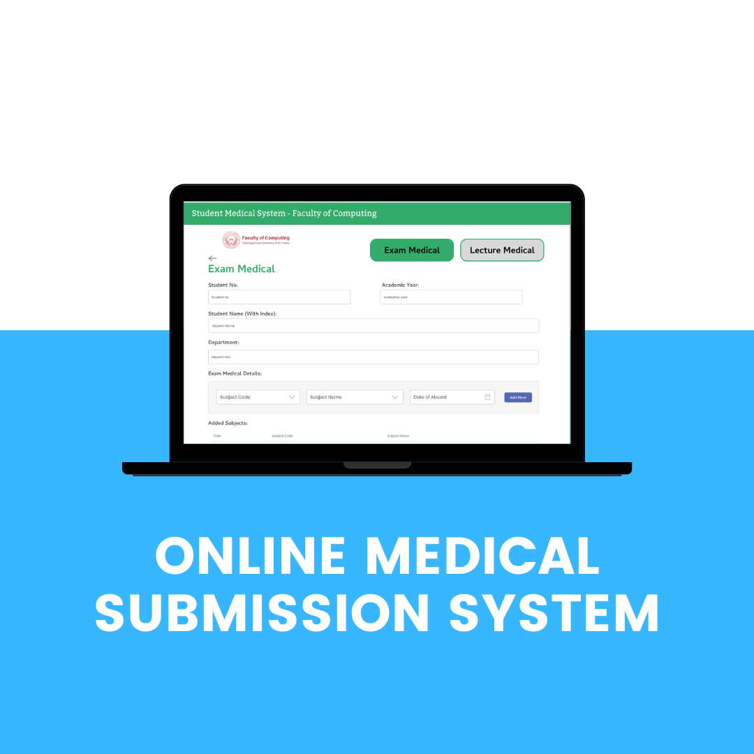 Online Medical Application System