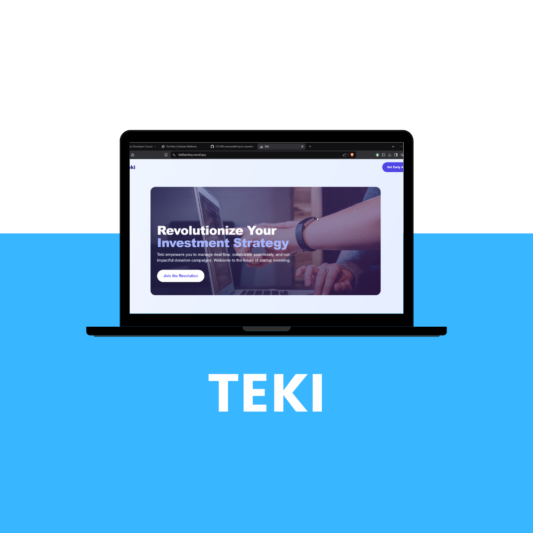 Teki Investment and Startup Collaboration Platform